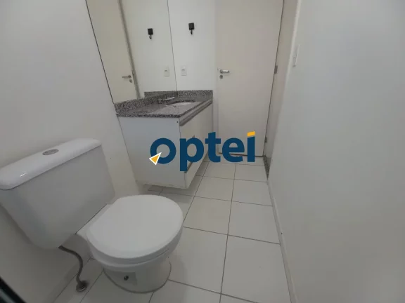 Imagem Loft com 50,70 m² com móveis planejados, 1 dormitório, cozinha, sacada no Condominio Marco Zero Mix Residence , São Bernardo do Campo.