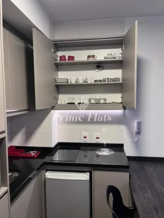 Imagem Flat disponível para locação no Condomínio Add Nova Berrini, com 33m², 1 dormitório e 1 vaga
