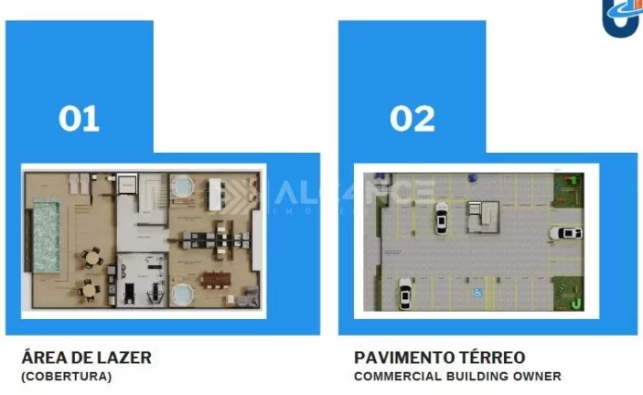 Imagem Apto - 2 Quartos - 1 Suíte - 45 m² - Cristo Redentor, João Pessoa/PB