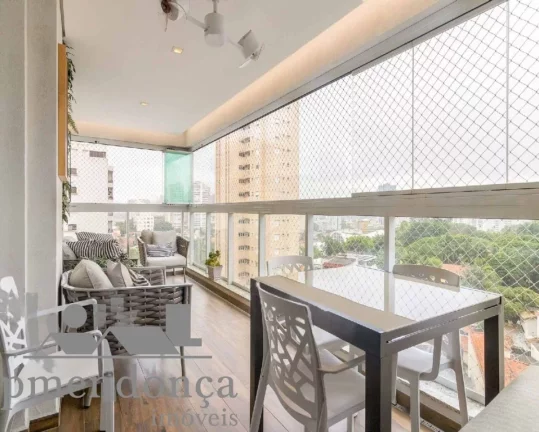 Imagem Apartamento 128m² , 3 suites e 3 vagas, com vista permanente para o Parque da Agua Branca