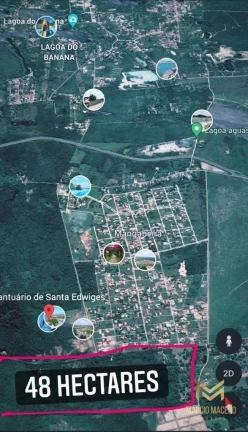 Imagem Terreno à venda, 481700 m² por R$ 15.000.000,00 - Garrote - Caucaia/CE