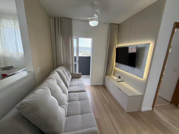Imagem Apartamento em Penha - Residencial Lunata, com 02 quartos, centro de Penha, mobiliado. Adriano Carpes Imóveis Vende.