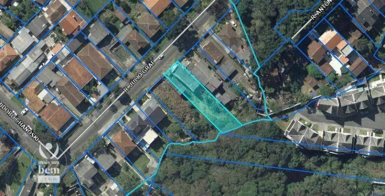 Imagem Terreno à venda ou PERMUTA, 588² por R$ 720.000,00 - Vista Alegre - Curitiba/PR