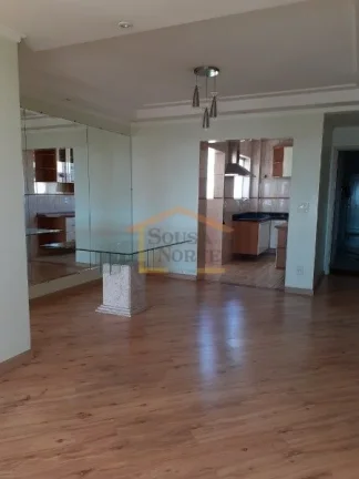 Imagem Apartamento 3 dormitórios, sendo 1 suíte, com armários embutidos, sala 2 ambientes, pisos em mard...