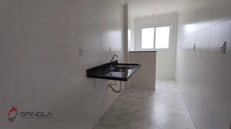 Imagem Apartamento com 2 dormitórios à venda, 53 m² por R$ 365.000,00 - Vila Caiçara - Praia Grande/SP