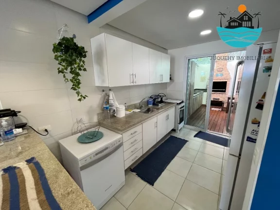 Imagem Casa em condomínio para locação Anual em Juquehy com 4 dormitórios, 1 suíte, 750m da praia - Acomodação 10 pessoas | Juquehy Imobiliária