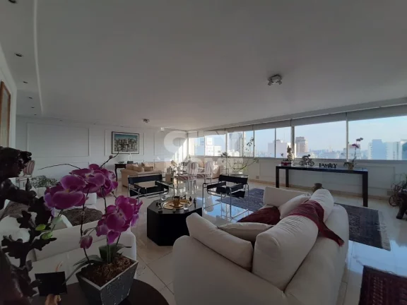 Imagem Apartamento de 300m2, com três suítes, mais um Home Office, hall, lavabo, sala de Jantar, Sala de ...