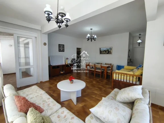 Imagem Apartamento de Luxo em Pitangueiras, Guarujá-SP: 3 Quartos, 2 Suítes, 2 Salas, 3 Banheiros, 2 Vagas de Garagem, 133m² de Área