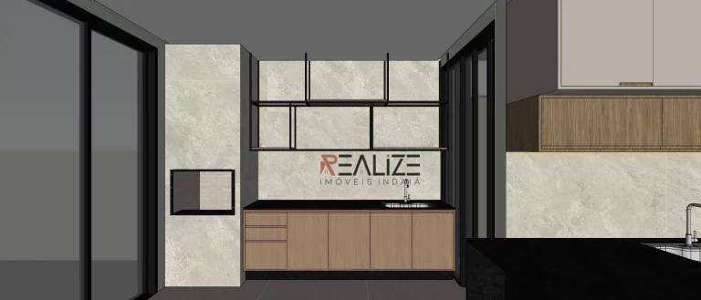 Imagem Casa moderna com 3 suítes à venda, 205 m² por R$ 1.790.000 - Condomínio Residencial Evidências - Indaiatuba/SP