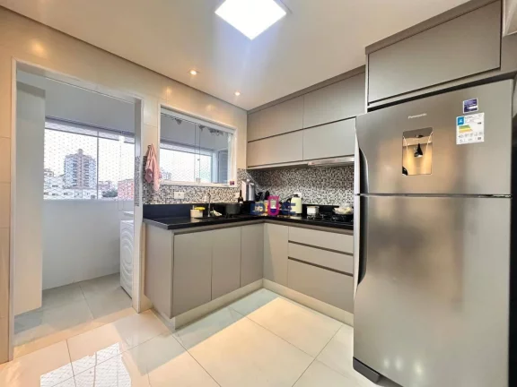Imagem Apartamento com 2 dormitórios à venda, 70 m² por R$ 550.000,00 - Aparecida - Santos/SP