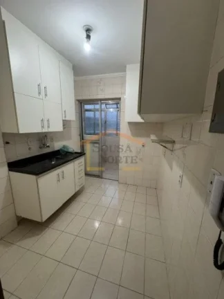 Imagem Apartamento com 58,25 m², 2 dormitórios, 1 banheiro social e 1 banheiro de serviço, área de serv...