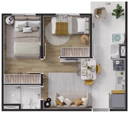 Imagem APARTAMENTO RESIDENCIAL em São Paulo - SP, Guaianases
