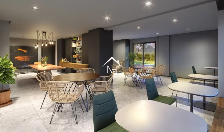 Imagem Apartamento de 46m com 2 Dormitórios, Terraço, Espaço gourmet, Brinquedoteca, Churrasqueira, Piscina, Playground, Bicicletário, Pet place, Fitness