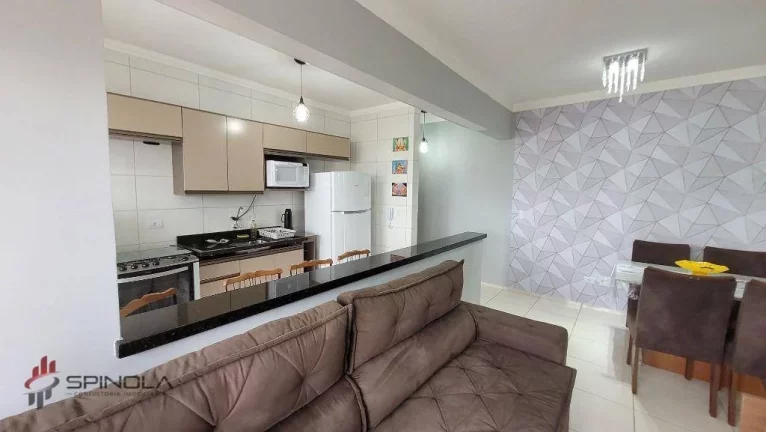 Imagem Apartamento com 2 dormitórios à venda, 70 m² por R$ 480.000,00 - Jardim Imperador - Praia Grande/SP