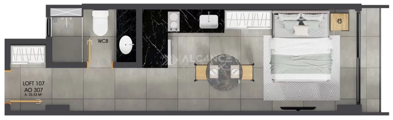 Imagem Flat - 47,94 m² - Intermares, Cabedelo/PB