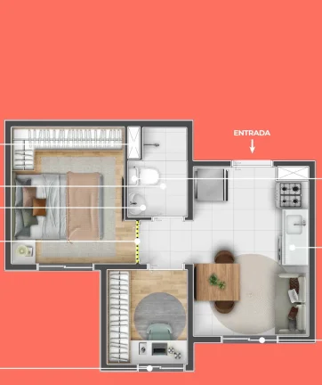 Imagem APARTAMENTO RESIDENCIAL em São Paulo - SP, Santa Efigênia