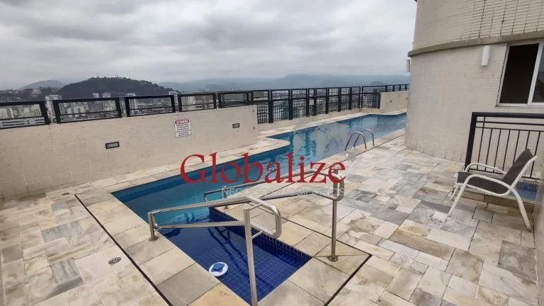Imagem Apartamento Garden à venda com 3 dormitórios e 1 vaga no bairro do Gonzaga em Santos por R$ 1.200.000,00