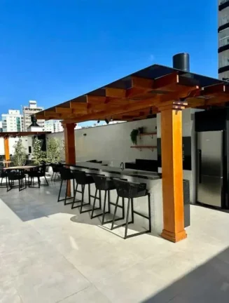 Imagem Apartamento mobiliado de 1 dormitório e 1 vaga na Meia Praia, Itapema/SC