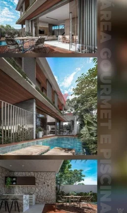 Imagem Magnífica Casa com 4 Suites, Jardim Suspenso, Piscina, 4 Vagas de Garagem,em Porto Belo