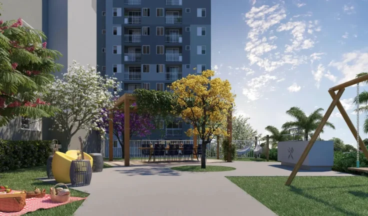 Imagem Apartamento Garden à venda em Campinas, Vila Palácios, com 1 quarto, 46,04m2