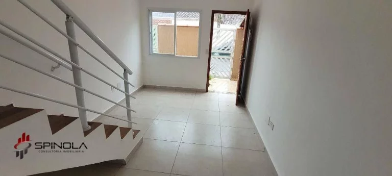 Imagem Sobrado com 2 dormitórios à venda, 55 m² por R$ 254.000,00 - Solemar - Praia Grande/SP