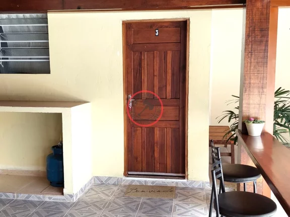 Imagem CASA Terrea escritura definitiva com varanda ,2 suites, lavabo, area gourmet,piscina , garagem para 5 carros e duas kitnets
