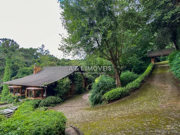 Imagem Mansão em Campos do Jordão | 6 Suítes, Pedra do Baú e Lago Privativo