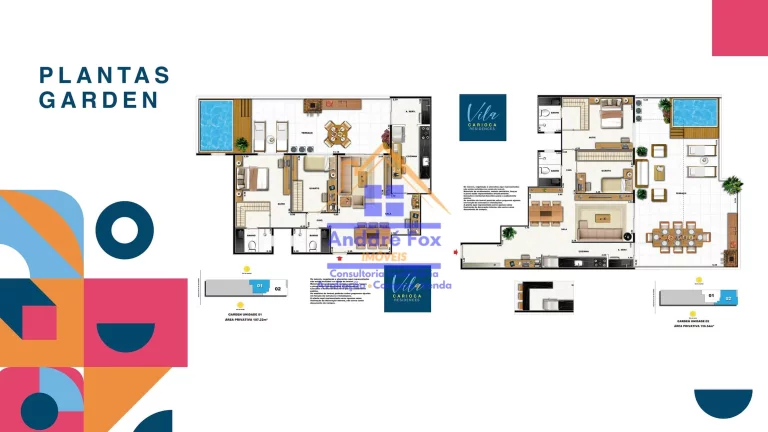 Imagem Apartamentos, Gardens e Coberturas com metragens abrangentes de 68M² até 191M², à venda, a partir de R$ 397.000 – Vila Isabel - Rio de Janeiro / RJ.
