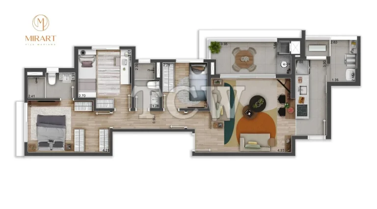 Imagem Apartamento à venda no bairro Vila Mariana - São Paulo/SP, Zona Sul