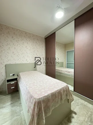 Imagem Apartamento amplo com 81m², 02 dormitórios com suite, planejado, sacada gourmet e andar alto