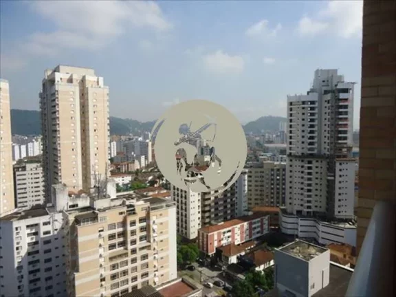 Imagem APARTAMENTO NOVO NO GONZAGA SEM USO EM ANDAR ALTO EM PRÉDIO COM LAZER COMPLETO.