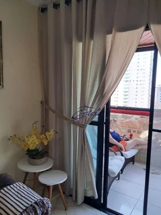Imagem Apartamento com 2 dormitórios à venda, 117 m² por R$ 640.000 - Boqueirão - Praia Grande/SP