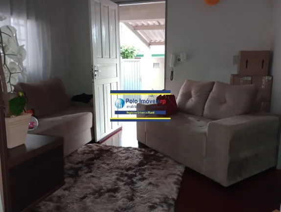 Imagem Casa em Serrana - SP R$ 180.000,00 são 2 casas no terreno 10 X 25 m, 1 dormitório, sala, cozinha, 1 carro, quintal - Centro