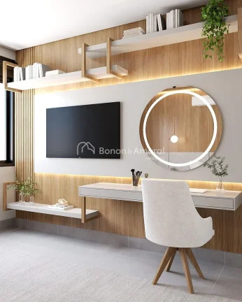 Imagem Casa térrea nova à venda com 3 quartos sendo 3 suítes, todas com armários planejados, ar condici...