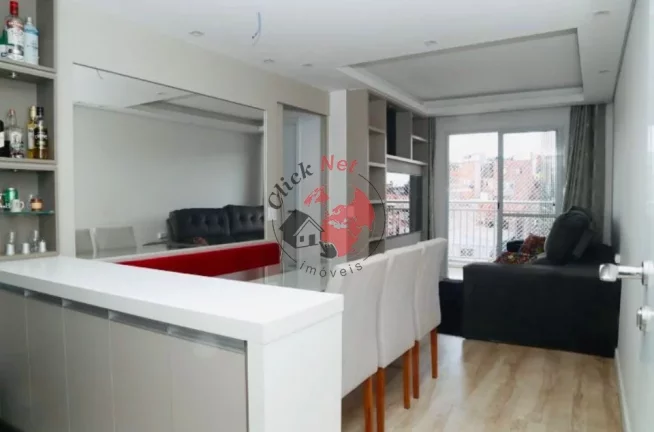 Imagem Apartamento com 2 dormitórios e sacada grill à venda no centro de São Bernardo do Campo
