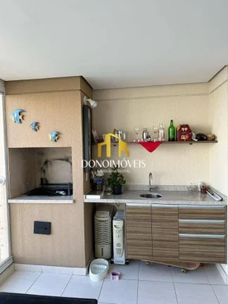 Imagem Apto venda 155m vista piscina Cond Domo Home Centro SBC SP