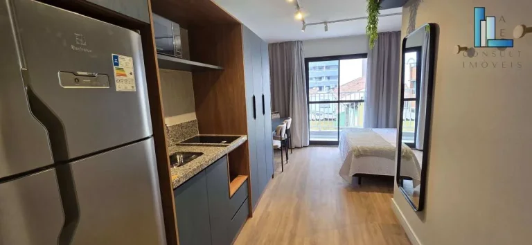 Imagem Studio pronto para morar de 26m2 perto do metrô Alto da Boa Vista - ótimo para morar e investir
