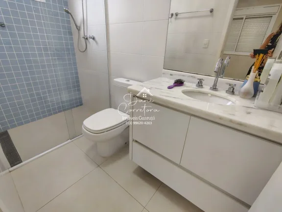 Imagem Imperdível apartamento garden frente mar no Tombo com lazer, 2 quartos, 2 suítes, 2 salas, 3 banheiros, 2 vagas, 150m²!