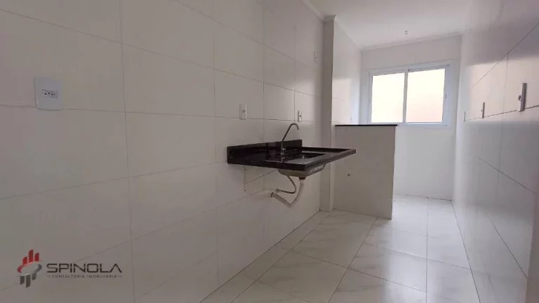Imagem Apartamento com 2 dormitórios à venda, 53 m² por R$ 349.000,00 - Vila Caiçara - Praia Grande/SP
