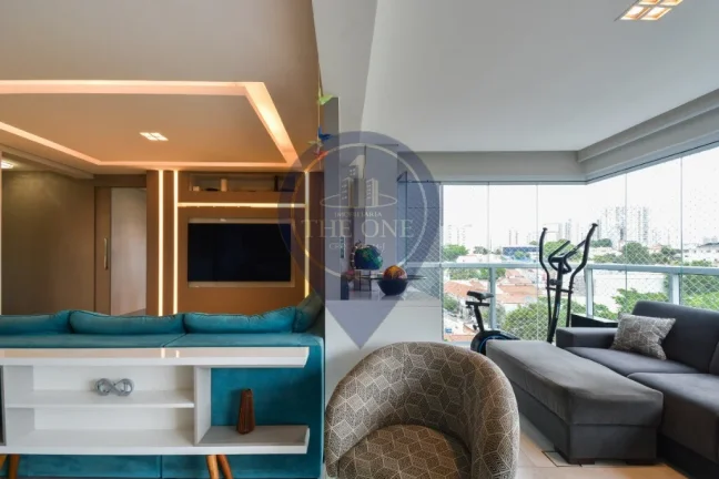 Imagem Apartamento de luxo no coração do Ipiranga: 3 quartos, 3 suítes, 2 salas, 5 banheiros, 2 vagas de garagem, 140m². Venha conferir!