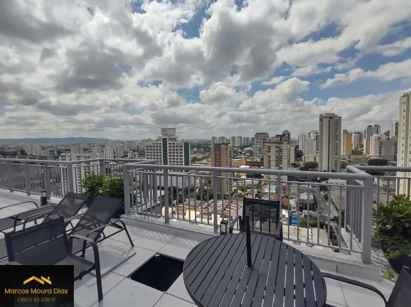 Imagem Apartamento ( Studio) com 1 Dormitório na Vila Romana, Novo, Vista Livre. Banheiro com Janela