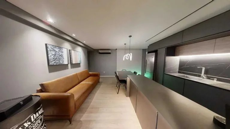Imagem Apartamento com 2 suítes e 2 vagas de garagem - Praia Brava, Itajaí/SC