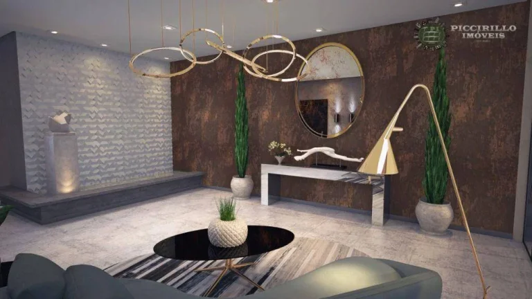 Imagem Apartamento com 2 dormitórios à venda, 90 m² por R$ 783.289,17 - Vila Guilhermina - Praia Grande/SP