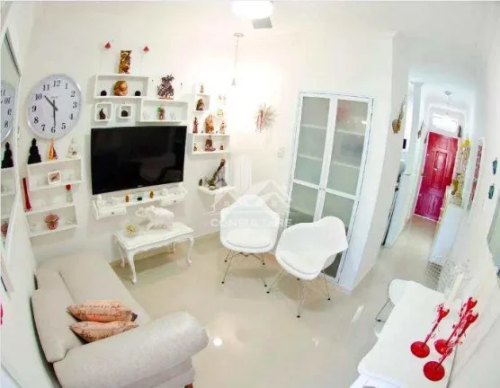 Imagem Apto com 1 dorm no Itararé, São Vicente-R$ 325 mil,Cod:7691FSM