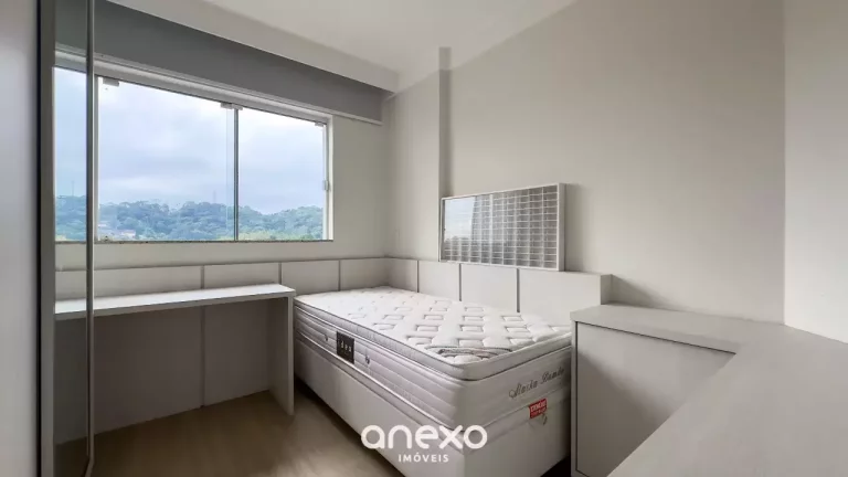 Imagem Apartamento para locação mobiliado em Blumenau com 2 dormitórios sendo uma suíte com 2 vagas.