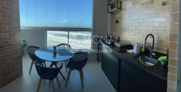 Imagem Apartamento para Venda em Mongaguá / SP no bairro Vila Atlântica