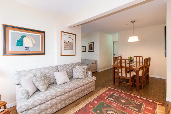 Imagem APARTAMENTO CAMPO BELO 110,00 M ÁREA ÚTIL 3 DORMITÓRIOS 1 DELES SUÍTE LAVABO SALA 3 AMBIENTES LAREIRA COZINHA AREA SERVIÇO 2 VAGAS PISCINA FITNESS