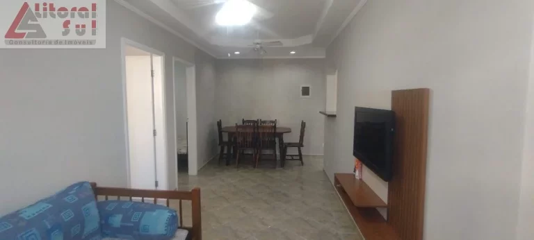 Imagem Apartamento à Venda na Guilhermina - Praia Grande-SP: 2 Quartos, 1 Suite, 1 Sala, 1 Vaga de Garagem, 66,00m² de Área.