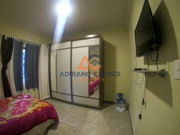 Imagem Adriano Carpes Imóveis vende - Casa com dois dormitórios, sendo uma suíte, com piscina no Bairro Nossa Senhora de Fatima em Penha -SC