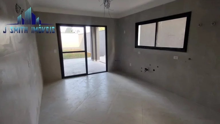 Imagem SOBRADO 129m², 3 SUÍTES, GOURMET, QUINTAL GRANDE, 4 VAGAS, 0Km.
